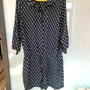 Maison Jules navy romper XXL